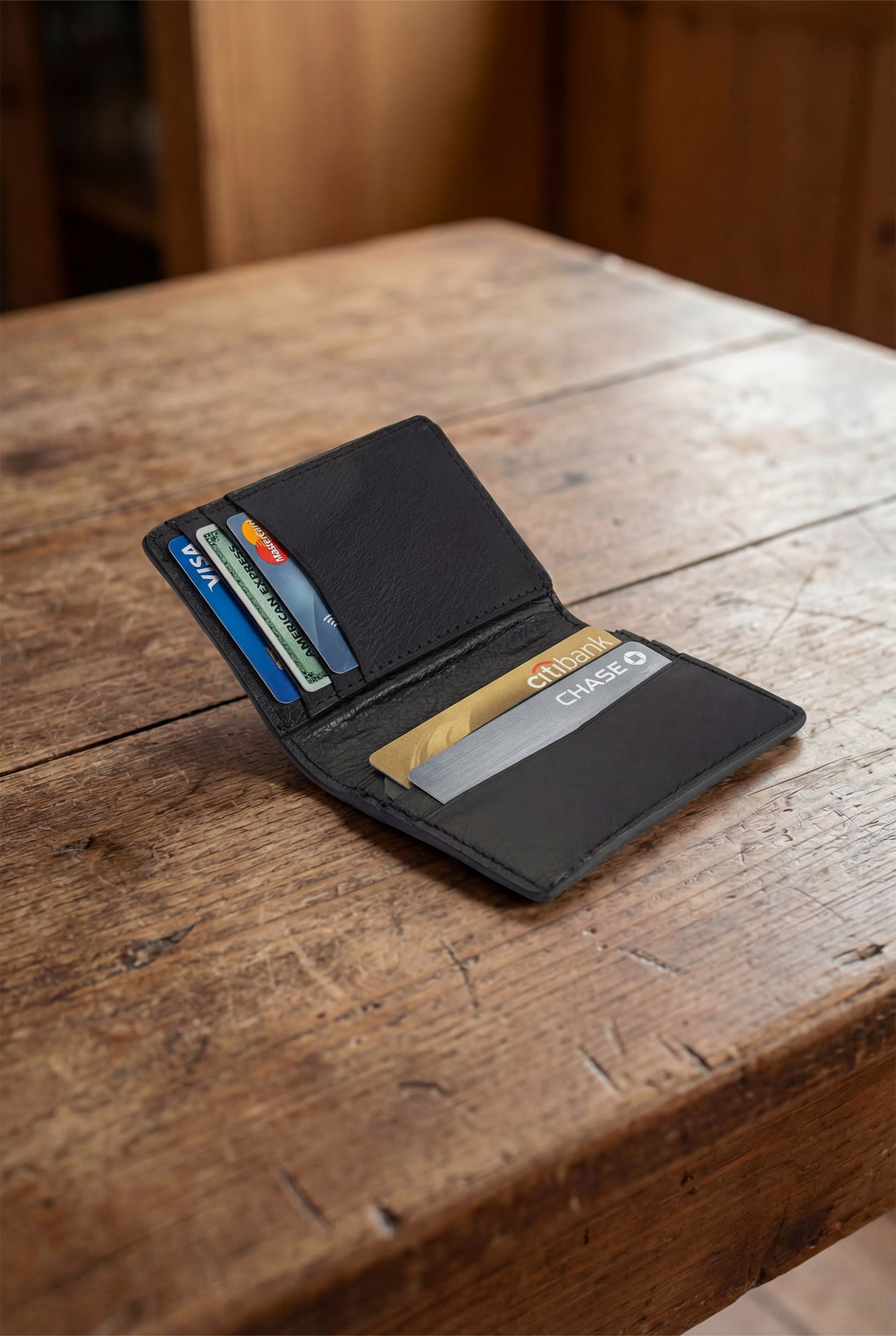 CARD WALLET CH608 BKA  "RFID PROTECTION"